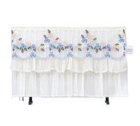 UJEDFHV Housse Tv Lace LCD TV Dust Cover 42 Inches Curved Surface 55 Don't Take It Off Television(Style 03,190 * 300cm)