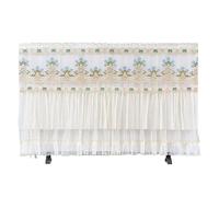UJEDFHV Housse Tv Lace LCD TV Dust Cover 42 Inches Curved Surface 55 Don't Take It Off Television(Style 04,200 * 180cm)