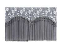 UJEDFHV Housse Tv TV Dust Cover 50 Inch 55 65 LCD Television Cloth Do Not Take Lace When Turned On(Grey,190 * 300cm)