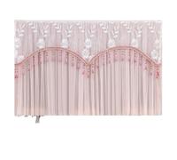 UJEDFHV Housse Tv TV Dust Cover 50 Inch 55 65 LCD Television Cloth Do Not Take Lace When Turned On(Pink,60 * 120cm)
