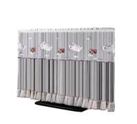 UJEDFHV Housse Tv TV Dust Cover Do Not Remove The Dust-proof Cloth From The When Starting Up Curved Desktop Hanging(Color-14,165 x height98cm)