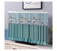 UJEDFHV Housse Tv TV Dust Cover Do Not Remove The Dust-proof Cloth From The When Starting Up Curved Desktop Hanging(Style011,145 x height80cm)