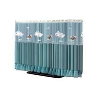 UJEDFHV Housse Tv TV Dust Cover Do Not Remove The Dust-proof Cloth From The When Starting Up Curved Desktop Hanging(Color-05,155 x height93cm)