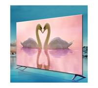 UJEDFHV Housse Tv Universal TV Cover Protective Household Dust Cloth Machine Washable Soft And Silky Decoration 32-75 Inch(Color-07,40-43 Inch)