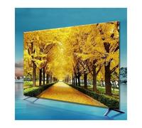 UJEDFHV Housse Tv Universal TV Cover Protective Household Dust Cloth Machine Washable Soft And Silky Decoration 32-75 Inch(Color-04,65 Inch)