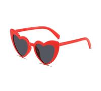 UJEDFHV Lunettes de soleil de cœur Lunettes de soleil en forme cœur for mariage, fête prénuptiale, décoration, lunettes demoiselle d'honneur pour fête de mariage(1PC,Color 5)
