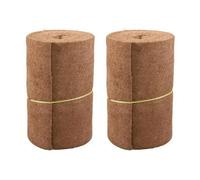 UJEDFHV Rouleau de Doublure Coco Lot de 2 Rouleaux Doublure en Vrac 0,5 m x 1, Tapis Pot Fleurs cocotier for suspensions murales et paniers Jardin