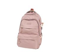 UJEDFHV Sac De Cours Cartable unisexe, nouveau, japonais, simple, for lycéen, collège, sac à dos grande capacité(Pink)
