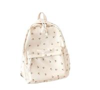 UJEDFHV Sac De Cours Sac à dos en nylon fleurs for le campus, sac tendance for collégiens et lycéens, de voyage(Floral)