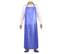 UJEDFHV Tablier De Cuisine Tablier imperméable en PVC bleu, résistant à l'huile, for le travail des hommes, sans manches, for Chef, fournitures de cuisine, 1 pièce(120x80cm)