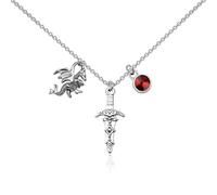 UJIMS Collier fantaisie pour amateur de livres 4ème aile - Cadeau pour amoureux de dragon - Cadeau pour amoureux de dragon, Acier inoxydable, Pas de gemme