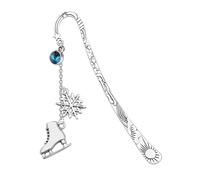 UJIMS Marque-page en acier inoxydable pour amateurs de patinage artistique (AnimeLoverBookmarks) - 1 pièce