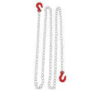 Ujjdwiurgh 1:10 Chaîne De Remorquage D'accessoires De Chenille De RC avec Le Crochet De Remorque pour La Voiture S'ÉLevante De D90 D110 De CC01 SCX10 90046