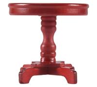 Ujjdwiurgh 1/12 Table Ronde Miniature de Meubles en Bois de Maison de PoupéE