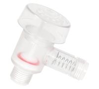 Ujjdwiurgh 1/2 Pouces A10-3050 Transparent Vide Disjoncteur Clapet Anti-Retour Remplacer B & B Modèle 571 RV Noir Réservoir Flush Anti Refoulement Valve
