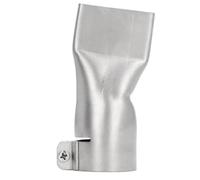 Ujjdwiurgh 1 buse de soudage plate à large ouverture de 40 mm, facile à remplacer, buse de soudage en métal en acier inoxydable pour pistolets à air chaud