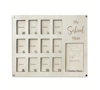 Ujjdwiurgh 1 cadre photo pour année scolaire, cadre photo de remise de diplôme, cadeau de rentrée scolaire, maternelle à senior 12e année