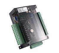 Ujjdwiurgh 1 Carte de Commande Industrielle PLC FX3U-24MT PCS 6AD 2DA avec Communication 485 et RTC (B)