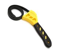 Ujjdwiurgh 1 clé à ceinture multifonction de 15,2 cm, réglable, décapsuleur, filtre à huile jaune
