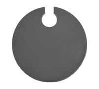 Ujjdwiurgh 1 couvercle en silicone - Convient aux marmites jusqu'à 26,7 cm - Compatible avec les cuisinières sous vide - Gris