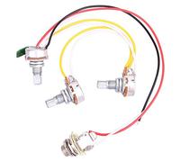 Ujjdwiurgh 1 de Faisceau de cablage de Basse Guitare -Precable avec 3-500k Pots