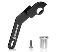 Ujjdwiurgh 1 de Télécommande en Métal CNC à Une Main pour Voiture RC Ledi RC6GS RC4GS Mise à Niveau de la Télécommande Noir