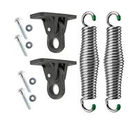 Ujjdwiurgh 1 ensemble de balançoire de porche à suspendre au plafond, balançoires de porche de 340,2 kg, suspension robuste et ressorts pour hamac, chaises, montage au plafond