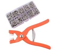 Ujjdwiurgh 1 ensemble de boutons pression à 5 griffes pour installation de boucles sans couture pour loisirs créatifs