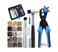 Ujjdwiurgh 1 Ensemble de Boutons-Pression en Métal avec Boutons-Pression avec Kit D'Outils D'Installation pour Vêtements, Chaussures, Maroquinerie
