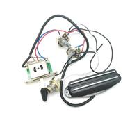 Ujjdwiurgh 1 Ensemble de Câblage Pré-Câblé pour Guitare avec Double Rail Chaud Comme Indiqué Accessoires D'Instrument de Musique en Métal + PVC pour la Guitare Électrique SQ Remplacement pour TL SQ3