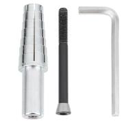 Ujjdwiurgh 1 ensemble de mandrins à bague d'extension avec clé interne hexagonale pour tour Outil de façonnage d'anneau robuste pour tournage d'anneaux 7-14