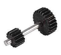 Ujjdwiurgh 1 Ensemble D'Engrenages en MéTal avec Moteur 370 pour BoîTe de Vitesse de Changement de Vitesse pour B1 B24 B16 B36 C24 1/16 4WD 6WD Rc Voiture, B