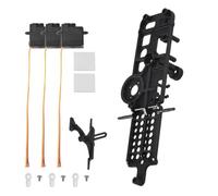 Ujjdwiurgh 1 Ensemble XK K110 Mise à Niveau K110S Servo Cadre Principal et Plaque Servo pour XK K110 K110S PièCes de Mise à Niveau D'HéLicoptèRe RC