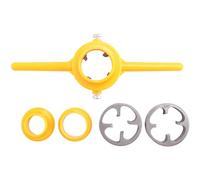 Ujjdwiurgh 1 Kit de Matrices de Filetage de Tuyau en Plastique, de Clés de de Filière de Tuyau D'Eau, Outil de Plomberie Enfileur de Tuyau en PVC, Installation Facile, Facile à Utiliser