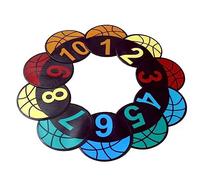 Ujjdwiurgh 1 lot de marqueurs colorés antidérapants pour entraînement sportif