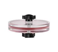 Ujjdwiurgh 1 outil de nettoyage pour étiquettes de disque en acrylique, accessoires de protection pour lecteur de vinyle