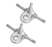 Ujjdwiurgh 1 Paire de Camions Triangulaires pour Patins à roulettes, Kit de Pièces D'Accessoires de Patinage à roulettes pour Camions à Double Action de Remplacement de Plaque de Patin à roulettes