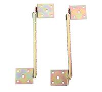 Ujjdwiurgh 1 paire de charnières de levage d'angle de bureau à 10 vitesses réglables avec support