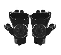 Ujjdwiurgh 1 Paire de de Dérive de Skateboard Longboard Slide Armguard Cyclisme de Protection Complète des Doigts Noir