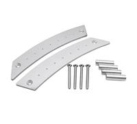 Ujjdwiurgh 1 paire de poignées de porte en métal pour portes intérieures 1998-2010 de rechange Argenté