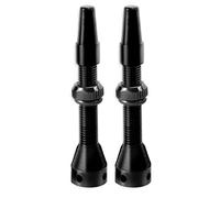 Ujjdwiurgh 1 paire de valves d'air sans chambre à air de 44 mm pour vélo de route et tige de valve sans chambre à air