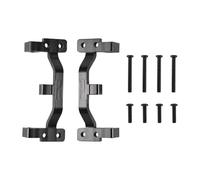 Ujjdwiurgh 1 Paire MéTal Tirez sur Le SièGe à Tige pour C24 C14 C14K C24K 1/16 Voiture TéLéCommandéE Mise à Niveau des PièCes Noir