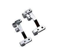 Ujjdwiurgh 1 Paire MéTal Tirez sur Le SièGe à Tige pour C24 C14 C14K C24K 1/16 Voiture TéLéCommandéE Mise à Niveau des PièCes Argentr