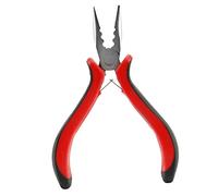 Ujjdwiurgh 1 Paquet de 45 Outils de Sertissage de Perles de en Acier Pince à Sertir pour la Fabrication de Rouge