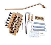 Ujjdwiurgh 1 paquet Systeme de pieces de pont d'or de tremolo de guitare
