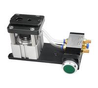 Ujjdwiurgh 1 PCS 8/15 mm 2 en 1 Bande de Chant Trou de Perforation Pneumatique Bande de Chant Guide de Trou Boiserie Bande de Chant Perforatrice en Cuir