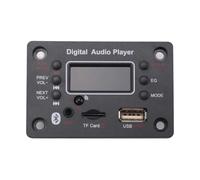Ujjdwiurgh 1 Pcs Bluetooth Mp3 Décodeur Carte Amplificateur de Puissance Fonction Microphone Externe