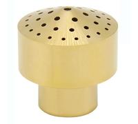 Ujjdwiurgh 1 PCS Buse de en Laiton 1/2 Pouce DN15 Dorée pour Jardin, Étang, Parc D'Attractions