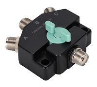 Ujjdwiurgh 1 PCS CO-301 Wideband Coax Switch 3 Port Antenna Repeater Heavy Duty MJ Manual Aerial Short-Wave Base Adapter pour