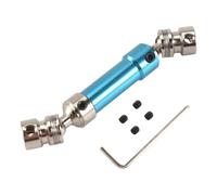 Ujjdwiurgh 1 Pcs en MéTal Centre Arbre D'EntraîNement CVD Arbre de Transmission pour 1:12 12428 12423 Voiture Car Desert Off-Road Bleu